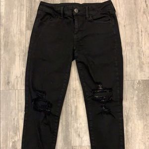 American eagle black jeans! (Worn once)